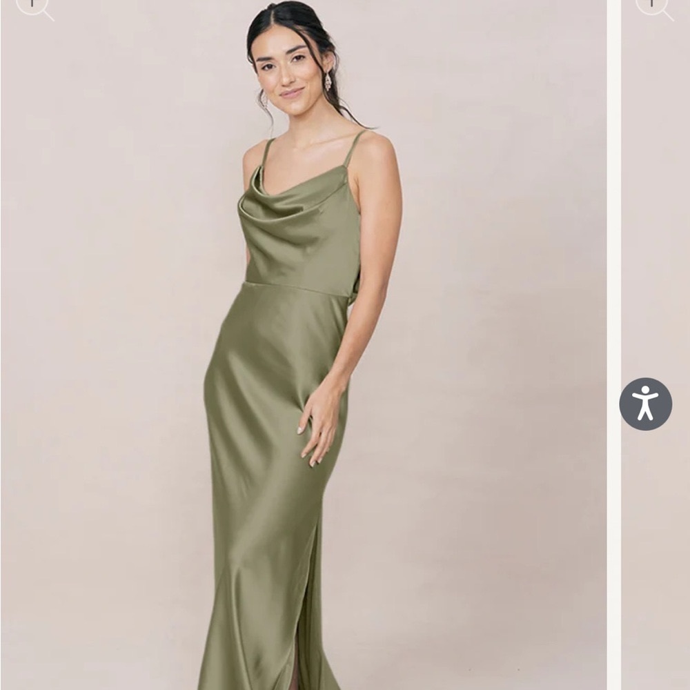 Nadia Satin Dress